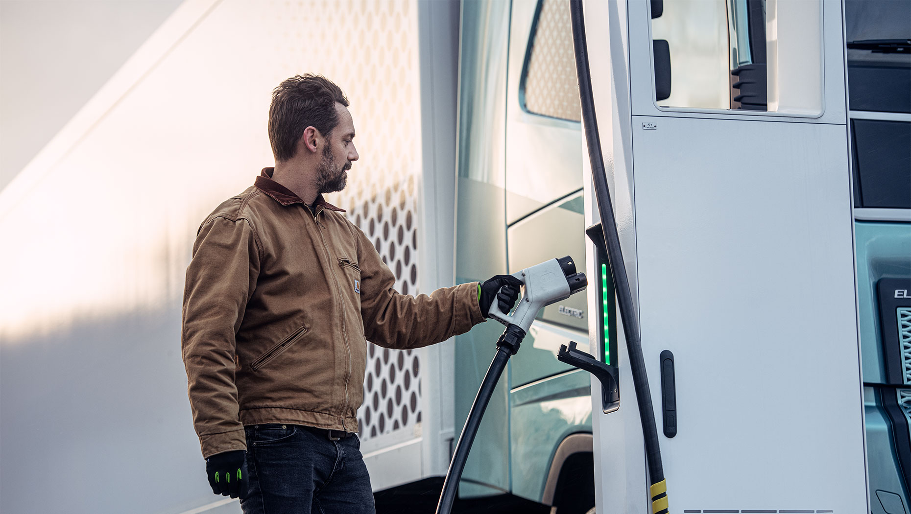 Coming soon charging stations for electric trucks